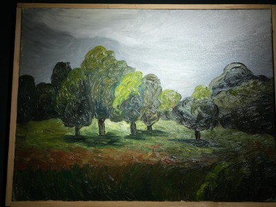 Vernissage of the exhibition ”Folk themes in the works od students of the T. Brzozowski State School of Fine Arts in Krosno” 1.04.2022-wernisaz-36.JPG