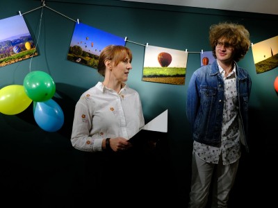 Wernisaż wystawy - ZARAZ PRZED STARTEM - 06.02.2026-DSCF6698.JPG